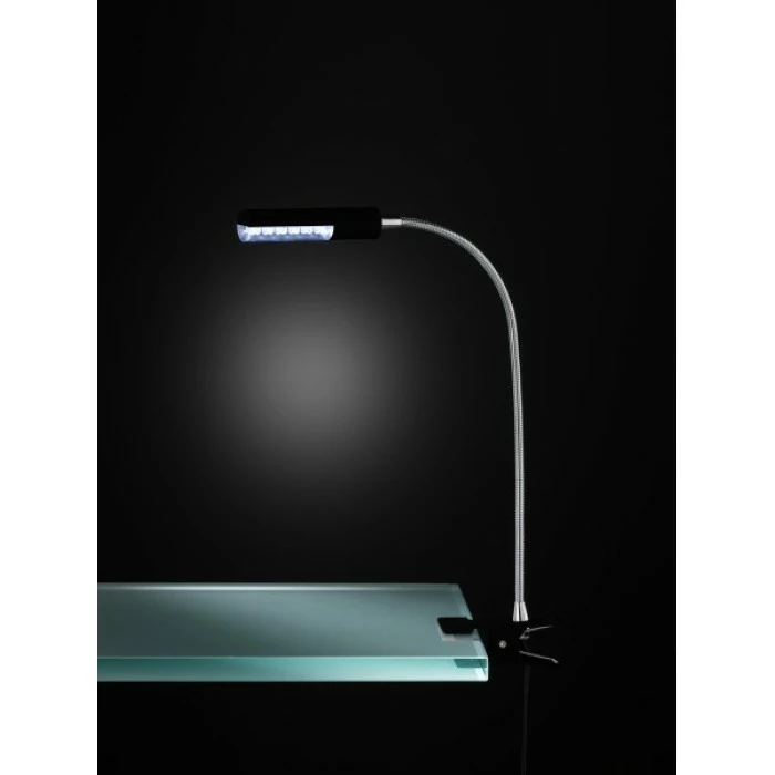 Wofi Leuchten Wofi FLEX Klemmleuchte LED Schwarz, 1-flammig 1 Wofi Leuchten Wofi FLEX Klemmleuchte LED Schwarz, 1-flammig