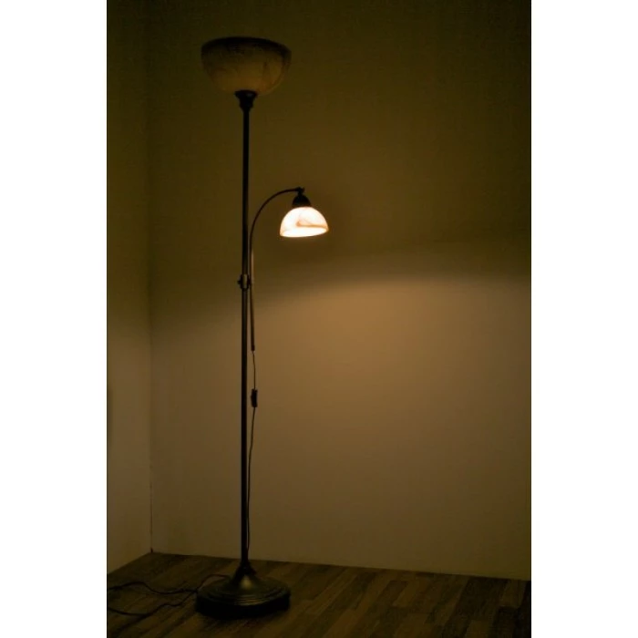 Wofi Leuchten Wofi LACCHINO Standleuchte Dunkelbraun, Rostfarben, Braun, 2-flammig 11 Wofi Leuchten Wofi LACCHINO Standleuchte Dunkelbraun, Rostfarben, Braun, 2-flammig – Bild 11