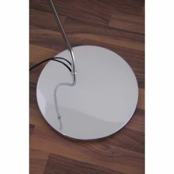 Wofi Leuchten Wofi SANDER Bogenleuchte Chrom, Weiß, 1-flammig -Bürolampen Verkäufe wofi sander bogenleuchte w308401010000 do1 10