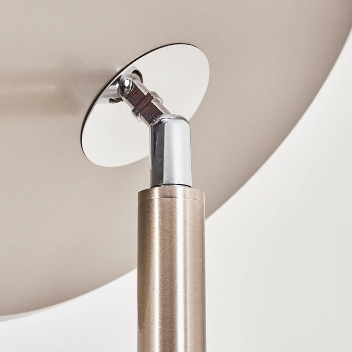 Hofstein Wonsbek Deckenfluter LED Nickel-Matt, 1-flammig 11 Hofstein Wonsbek Deckenfluter LED Nickel-Matt, 1-flammig – Bild 11