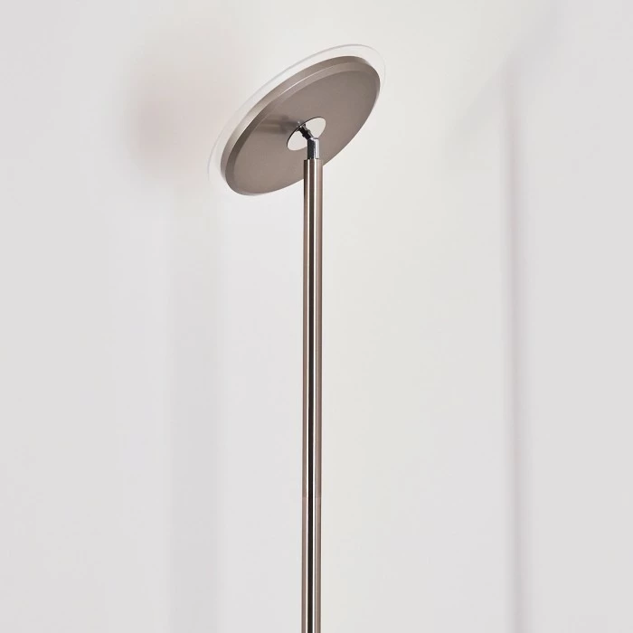 Hofstein Wonsbek Deckenfluter LED Nickel-Matt, 1-flammig 14 Hofstein Wonsbek Deckenfluter LED Nickel-Matt, 1-flammig – Bild 14