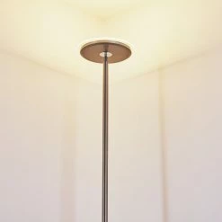 Hofstein Wonsbek Deckenfluter LED Nickel-Matt, 1-flammig 52 Hofstein Wonsbek Deckenfluter LED Nickel-Matt, 1-flammig -Bürolampen Verkäufe wonsbek deckenfluter h3297315 do1 20