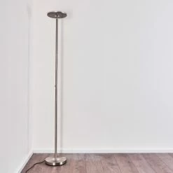 Hofstein Wonsbek Deckenfluter LED Nickel-Matt, 1-flammig 55 Hofstein Wonsbek Deckenfluter LED Nickel-Matt, 1-flammig -Bürolampen Verkäufe wonsbek deckenfluter h3297315 do1 23