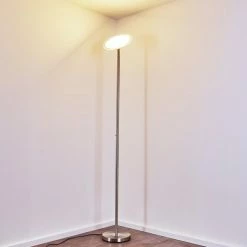 Hofstein Wonsbek Deckenfluter LED Nickel-Matt, 1-flammig 58 Hofstein Wonsbek Deckenfluter LED Nickel-Matt, 1-flammig -Bürolampen Verkäufe wonsbek deckenfluter h3297315 do1 26