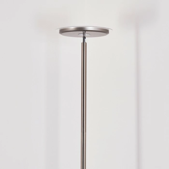 Hofstein Wonsbek Deckenfluter LED Nickel-Matt, 1-flammig 5 Hofstein Wonsbek Deckenfluter LED Nickel-Matt, 1-flammig – Bild 5