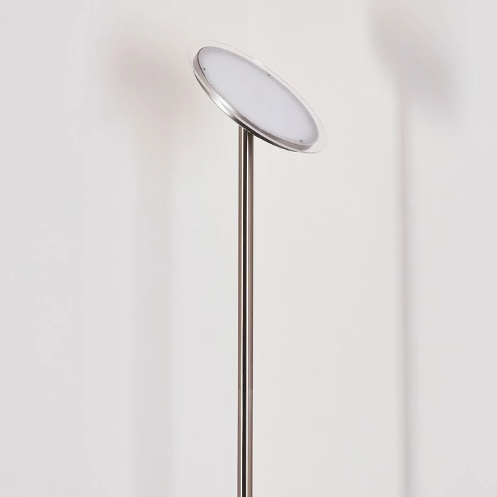 Hofstein Wonsbek Deckenfluter LED Nickel-Matt, 1-flammig 10 Hofstein Wonsbek Deckenfluter LED Nickel-Matt, 1-flammig – Bild 10