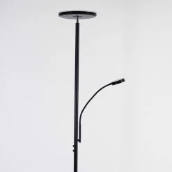 Hofstein Wonsbek Deckenfluter LED Schwarz, 2-flammig -Bürolampen Verkäufe wonsbek deckenfluter h3426128 7