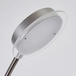 Hofstein Wonsbek Stehleuchte LED Nickel-Matt, 2-flammig -Bürolampen Verkäufe wonsbek stehleuchte h3426166 2