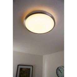 Hofstein Wutach Deckenleuchte LED Aluminium, 1-flammig -Bürolampen Verkäufe wutach deckenleuchte h164014 9