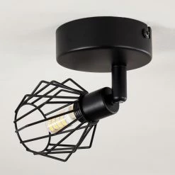 Hofstein Yalmhill Deckenleuchte Schwarz, 1-flammig -Bürolampen Verkäufe yalmhill deckenleuchte h3308615 6