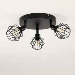 Hofstein Yalmhill Deckenleuchte Schwarz, 3-flammig -Bürolampen Verkäufe yalmhill deckenleuchte h3350867 5