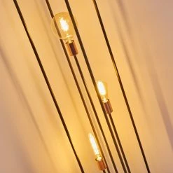 Hofstein Yuhigaoka Stehleuchte Schwarz, Kupferfarben, 3-flammig 32 Hofstein Yuhigaoka Stehleuchte Schwarz, Kupferfarben, 3-flammig -Bürolampen Verkäufe yuhigaoka stehleuchte h3358238 12