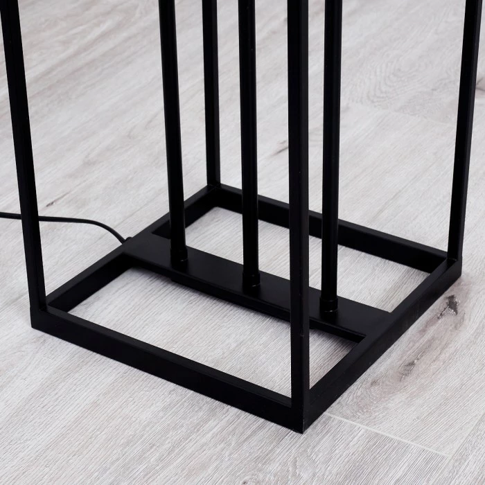 Hofstein Yuhigaoka Stehleuchte Schwarz, Kupferfarben, 3-flammig 19 Hofstein Yuhigaoka Stehleuchte Schwarz, Kupferfarben, 3-flammig – Bild 19