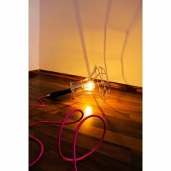 Zava Luce Bodenleuchte Lady Cage Chrom, 1-flammig -Bürolampen Verkäufe zava luce bodenleuchte lady cage lady cage chrom rosa 4