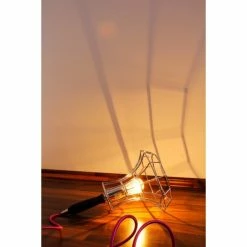 Zava Luce Bodenleuchte Lady Cage Chrom, 1-flammig -Bürolampen Verkäufe zava luce bodenleuchte lady cage lady cage chrom rosa 6