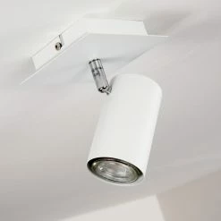 Hofstein Zuoz Deckenleuchte Weiß, 1-flammig -Bürolampen Verkäufe zuoz deckenleuchte h3340073 do1 8