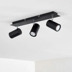 Hofstein Zuoz Deckenleuchte Chrom, Schwarz, 3-flammig 30 Hofstein Zuoz Deckenleuchte Chrom, Schwarz, 3-flammig -Bürolampen Verkäufe zuoz deckenleuchte h3341414 do1 13