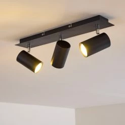 Hofstein Zuoz Deckenleuchte Chrom, Schwarz, 3-flammig 31 Hofstein Zuoz Deckenleuchte Chrom, Schwarz, 3-flammig -Bürolampen Verkäufe zuoz deckenleuchte h3341414 do1 14