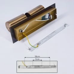 Hofstein Zuoz Deckenleuchte Altmessing, 2-flammig 14 Hofstein Zuoz Deckenleuchte Altmessing, 2-flammig -Bürolampen Verkäufe zuoz deckenleuchte h3434697 4