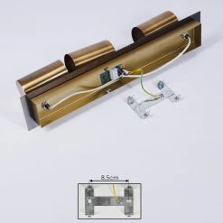 Hofstein Zuoz Deckenleuchte Altmessing, 3-flammig -Bürolampen Verkäufe zuoz deckenleuchte h3434703 4