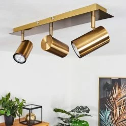 Hofstein Zuoz Deckenleuchte Altmessing, 3-flammig -Bürolampen Verkäufe zuoz deckenleuchte h3434703 9