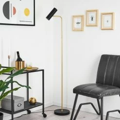 Hofstein Zuoz Stehleuchte Messing, Schwarz, 1-flammig 25 Hofstein Zuoz Stehleuchte Messing, Schwarz, 1-flammig -Bürolampen Verkäufe zuoz stehleuchte h3415337 12